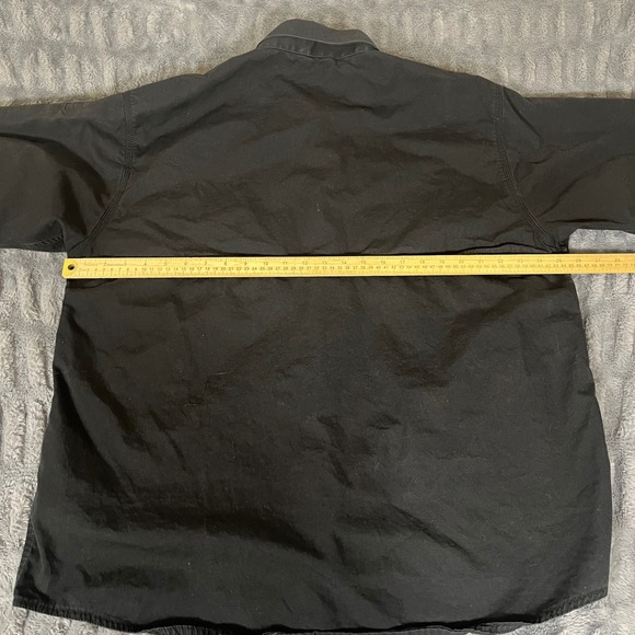 5.11 Tactical Mens Extra Large Black Short Sleeve Button Up Shirt Work Utility - Picture 6 of 8